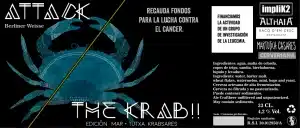 Etiqueta-impliK2-Attack-the-Krab-edicion-MarTutxa-Krabsares