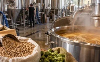 El proceso de elaboración de la cerveza