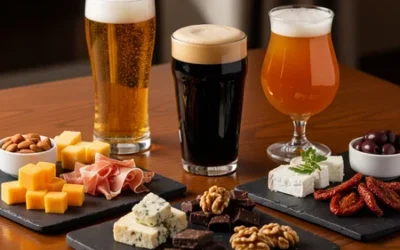 La cerveza en el aperitivo