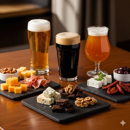 La cerveza en el aperitivo
