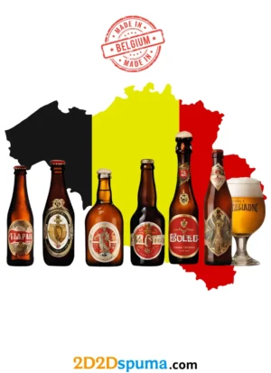 Pack de Cervezas Belgas 6 + 1 copa