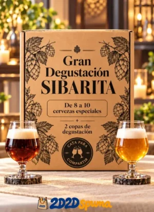 Selección Gran Degustación Sibarita De 8 a 10 cervezas especiales + 2 copas de degustación (1)