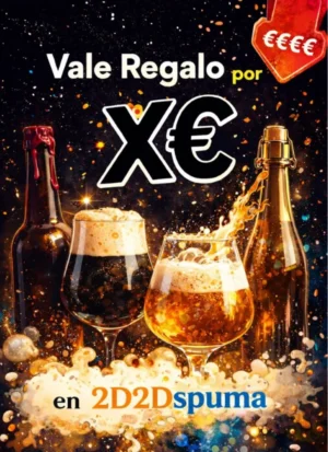 Tarjeta vale regalo para cerveza