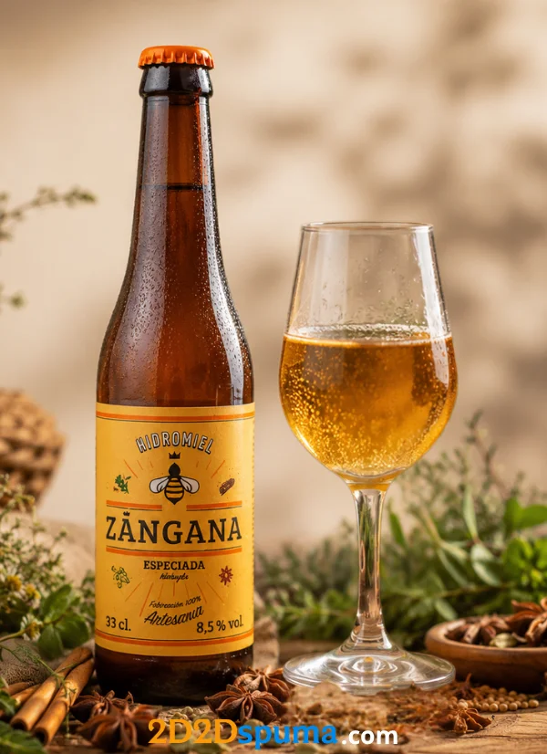Hidromiel Zángana Especiada 33 cl