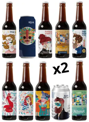 Pack Althaia 20 cervezas artesanas