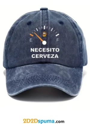 Gorra cervecera necesito cerveza