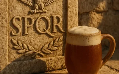 Cerveza y romanos