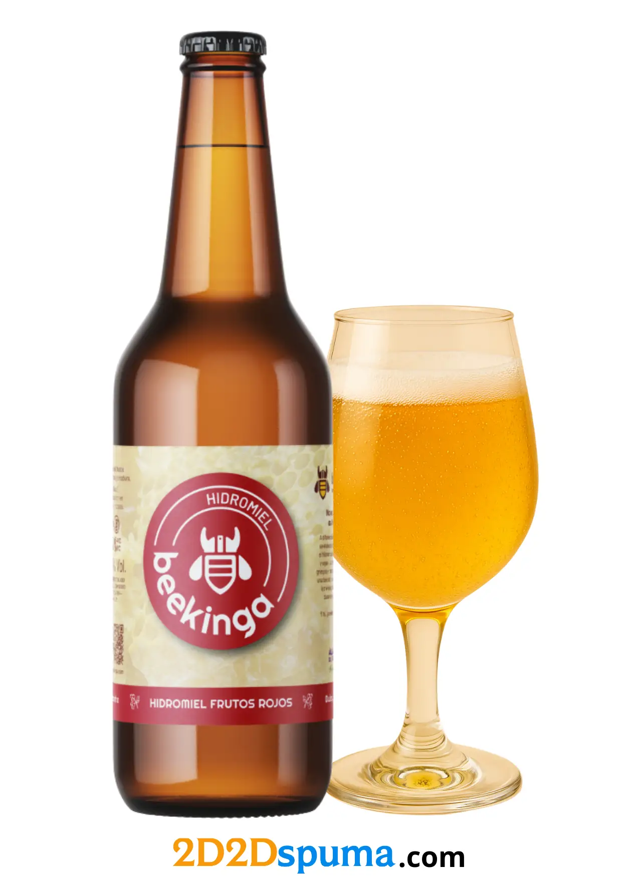 Hidromiel Beekinga Frutos Rojos