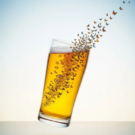 La cerveza puede producir eructos por el CO₂, pero no gases intestinales.