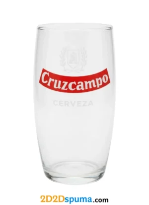 Comprar Vaso cerveza Cruzcampo franja roja caña 20 cl (1998–2005)