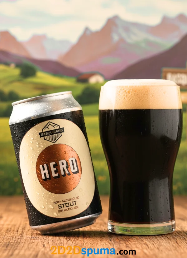 Basqueland Hero Stout lata 33cl