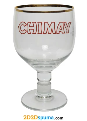 Copa Chimay 33cl con ribete plateado 2024
