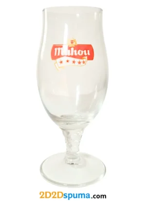 Copa cerveza Mahou 25cl 1998-2006 tallo espiral