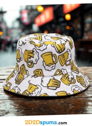 Gorro cervecero reversible Beer All Over 1