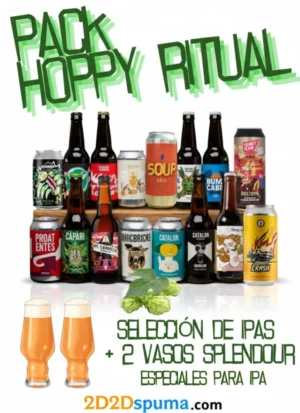Pack regalo cervezas IPA Hoppy Ritual