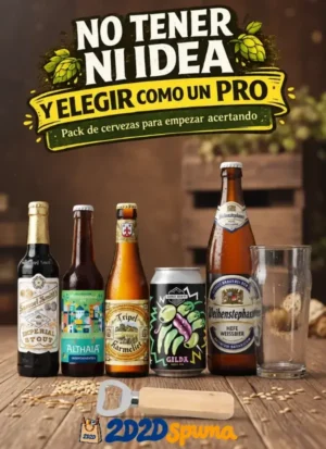 Pack cervezas ‘No tener ni idea y elegir como un pro’