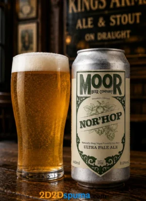 Moor Nor’Hop Ultra Pale Ale 44cl