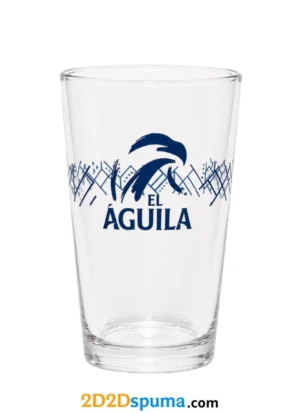 Vaso cerveza El Águila caña