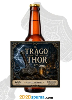 Cerveza de Vikingos "El Trago de Thor" 33cl