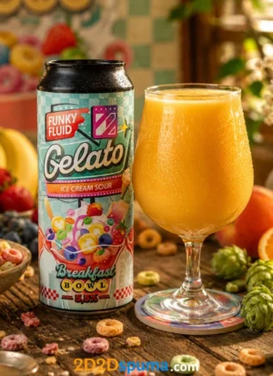 Funky Fluid Gelato Breakfast Bowl 50cl