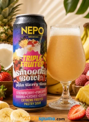 Nepo Brewing Triple Fruited Smoothie Bowl Piña Berry Boom 50cl