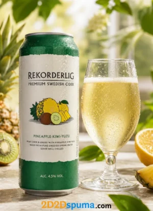 Rekorderlig Pineapple-Kiwi-Yuzu 50cl