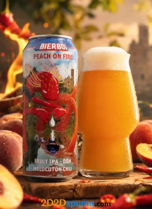 Bierboi Peach On Fire 44 cl