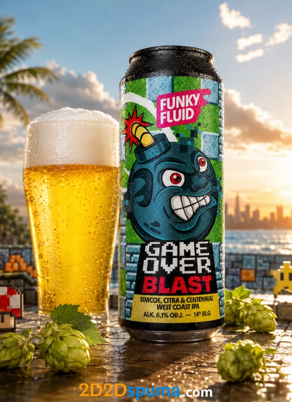 Funky Fluid Game Over: Blast 50cl