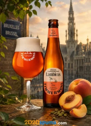 Timmermans Pêche Lambic Cardamome 25 cl