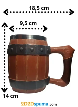 Jarra 'El Gran Tonel' - rústica 60 cl