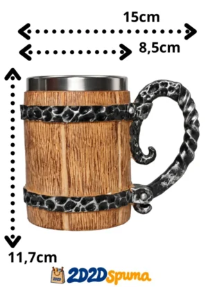 Jarra 'La Barrica del Mesón' - rústica 45 cl