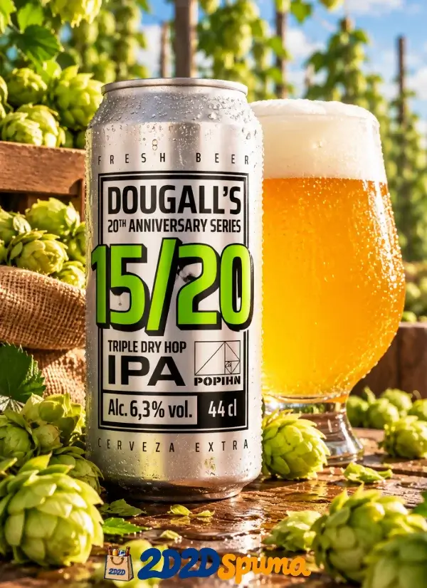Dougall’s 15/20 Triple Dry Hop IPA 44 cl